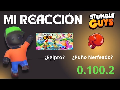 Mi Reacción a la 0.100.2 en Stumble Guys! 🥶🔥😱 (ME SORPRENDIÓ)