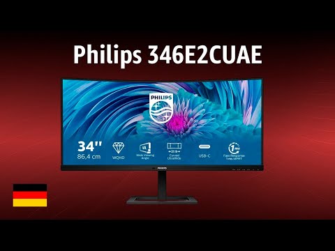 Monitor Philips 346E2CUAE | TEST | Deutsch