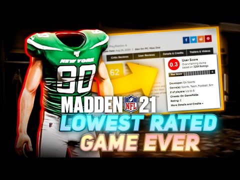 Madden NFL 21 Becomes Lowest Rated Game EVER!