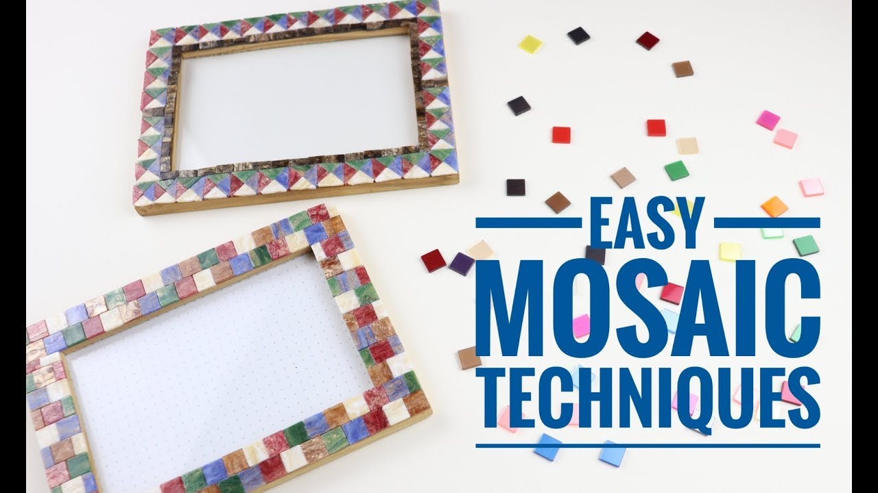 Easy Mosaic Techniques In 6 Minutes Crafts N Creations Youtube