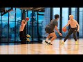 This indoor skyscraper basketball court is insane 5v5 basketball