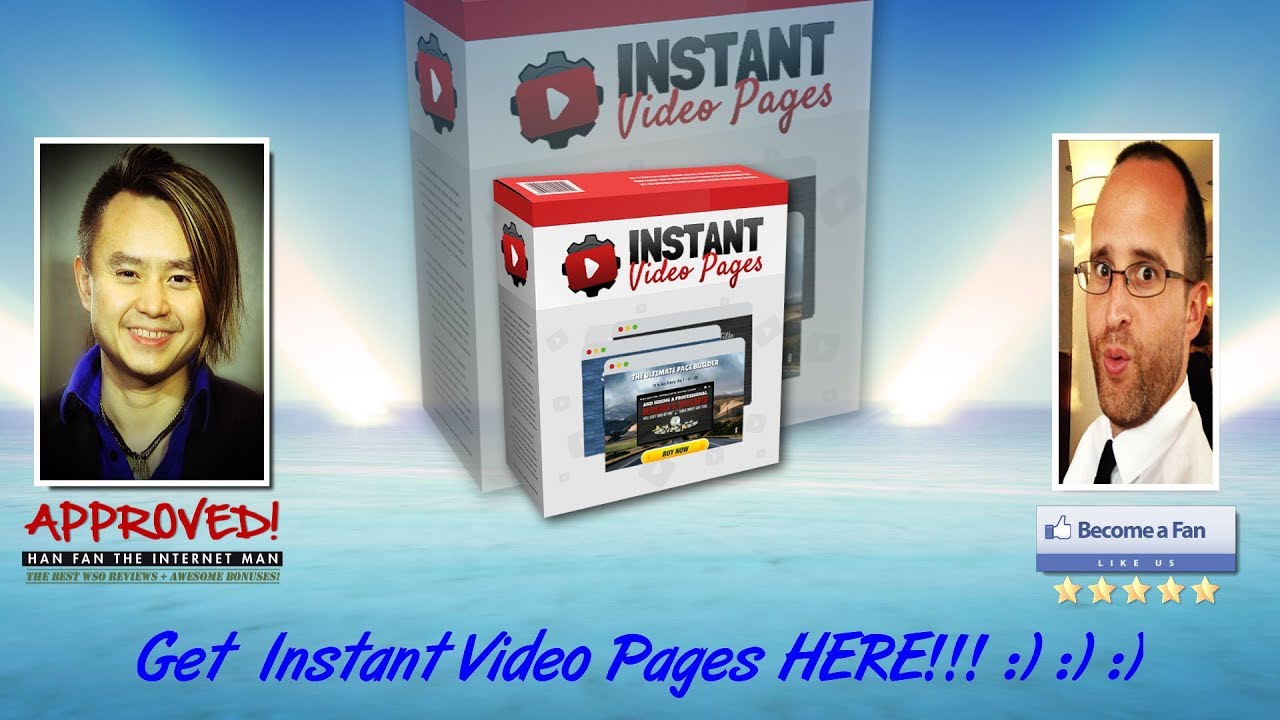 InstantVideoPages Sales Video Preview - get *BEST* Bonus and Review HERE!