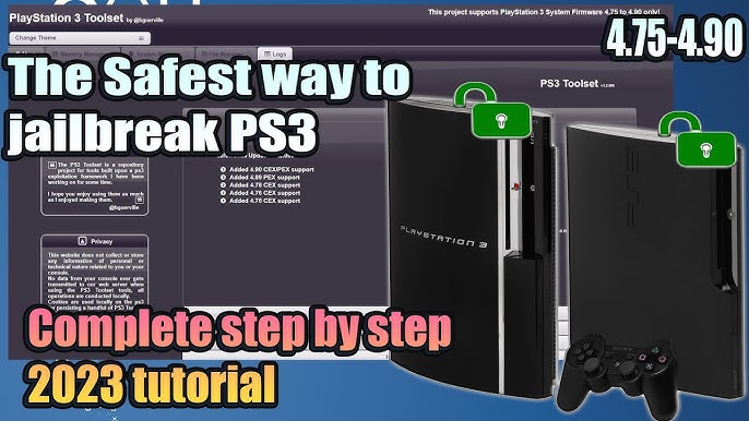 How To Jailbreak Your NOR or NAND PS3 On 4.90 With Evilnat CFW 