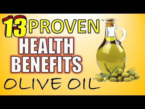 13 Amazing Health Benefits of Olive Oil | PROVEN HEALTH BENEFITS