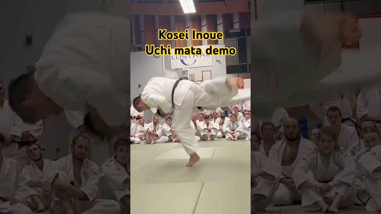 The divine Uchi Mata of Kosei Inoue 井上康生 #judo - YouTube