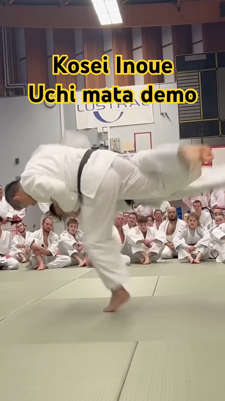 The divine Uchi Mata of Kosei Inoue 井上康生 #judo - YouTube
