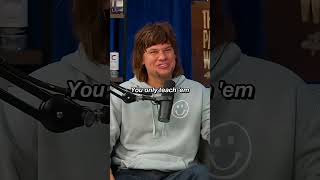 Theo Von makes Candace Owens laugh talking about kids 🤣😂 #TheoVon #podcastfunny #FYP #podcasts