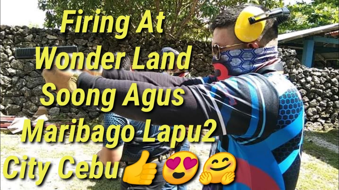 Firing at Wonder Land Shooting Range Soong Agus Lapu Lapu City Cebu
