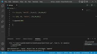 Python for beginners part 5 || How to add element to tuple || Tuple || Imutability.