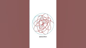 Find the number of Hearts!!! #pattern #satisfying #design #maths #spirograph #animation