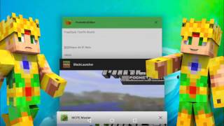 MINECRAFT PE 0.12.1 - UTILIDADES - BLOCK LAUNCHER - MCPE MASTER - POCKET INV EDITOR screenshot 2
