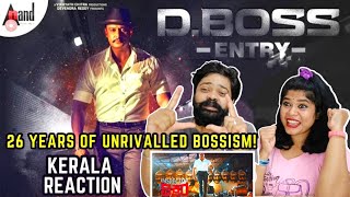 Inspector Vikram D Boss Mass Fight Scene REACTION Malayalam Challenging Star Darshan Prajwal Devaraj