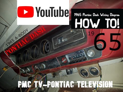 1965 Pontiac Dash wiring guide