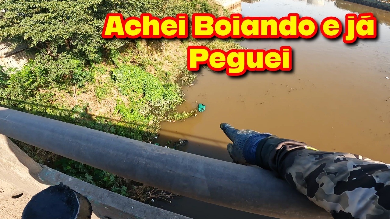 Peguei um COLETE, um COFRE e vi um Navio quase preso, Dia Diferente na Pesca Magnética.