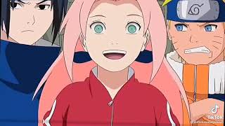 Tik Tok Team 7 Sakura Sasuke Naruto And Kakashi
