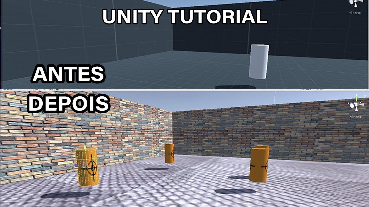 TEXTURAS EM CENARIO 3D - FAÇA SEU JOGO - UNITY 3D - CRIAÇÃO DE CENARIO ...
