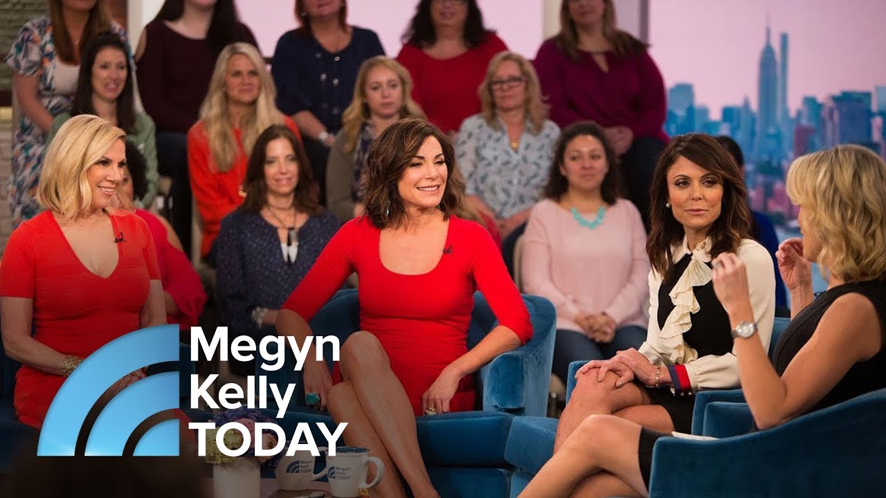 Real Housewives Of New York Bethenny Frankel, Luann De Lesseps And Ramona Singer | Megyn Kelly TODAY
