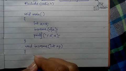 Function (call by reference) in C [Marathi]