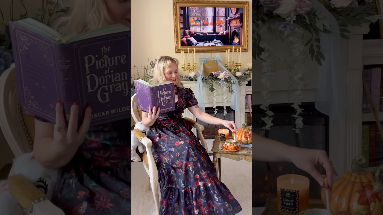 A Practical Magic morning… ☕️📚 Redecorate my drawing room with me for autumn!(Links in the comments)