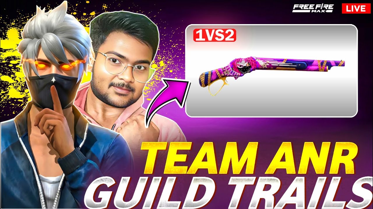 🔴free fire team anr guild trials 1vs2 1vs3 1vs4 mad reactions #cfgmacro #dfg #mbg #kv18 #tpg #dmn