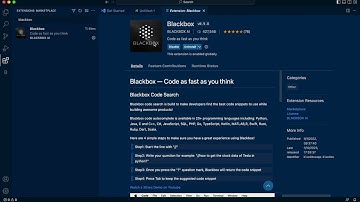 Blackbox Saved Code Snippets