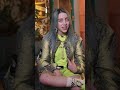 Billie Eilish on her first ever gig