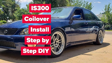 The Best Lexus IS300 Coilover Install Diy Video!