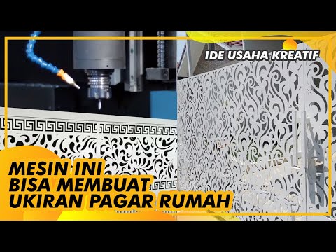 Mesin CNC Router Ukir Metal dan Non Metal Peluang Usaha Untuk Moulding, Interior dan Eksterior