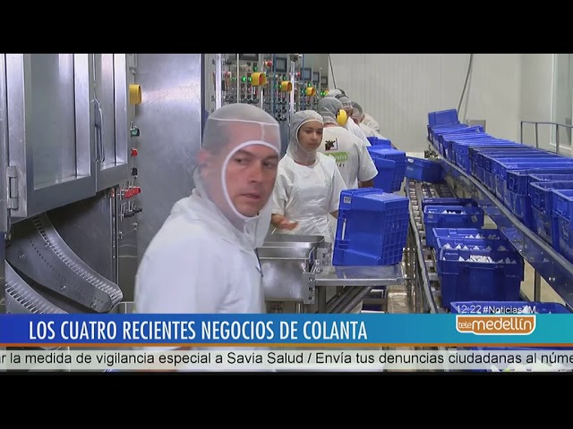 Colanta aspira ganar más espacio en el mercado de lácteos del país [Noticias] - Telemedellín