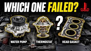 Signs of Bad Water Pump vs Thermostat & Head Gasket (Here's How to Tell the Difference)