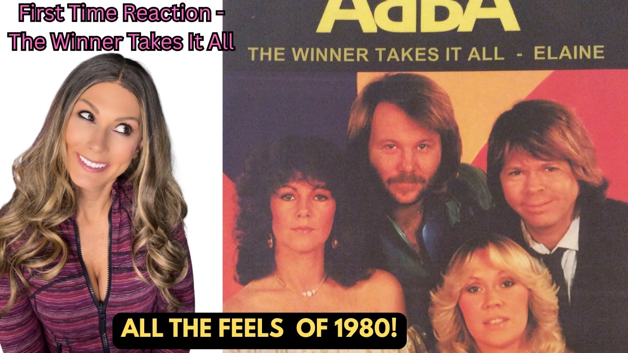 FIRST TIME REACTION - The Winner Takes It All | ABBA Official Music Video from 1980!