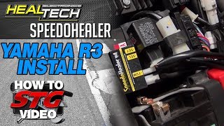 15-17 Yamaha R3 Healtech SpeedoHealer Install | Sportbiketrackgear.com screenshot 1
