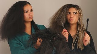 Cutting Out Our Box Braids | Hair loss? Damage?