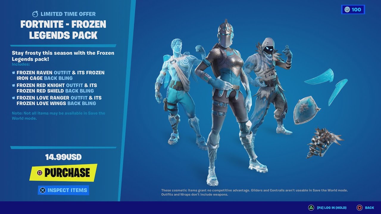 Frozen Legends Pack