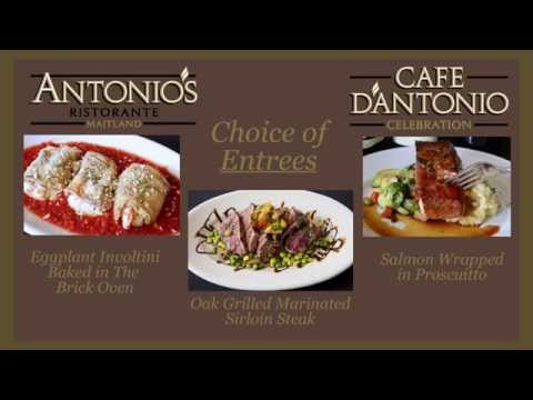 Antonio's Summer Menu