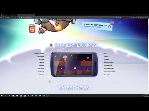 JavaScript Phaser Breakout Part 1 (History and File Structure)