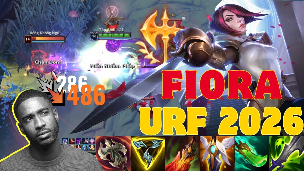 🔥 Fiora URF 2026 – Nữ Kiếm Sư Bất Bại Trong Chế Độ URF 🔥