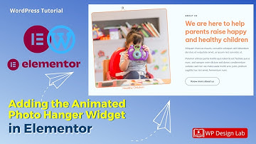 Adding the Photo Hanger Widget in Elementor | Best Elementor Addons