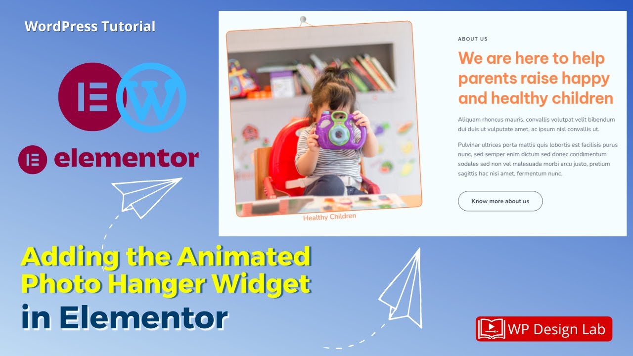 Adding the Photo Hanger Widget in Elementor | Best Elementor Addons ...