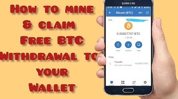 Claim free bitcoin with Chainemine, withdraw directly to your wallet 🔥