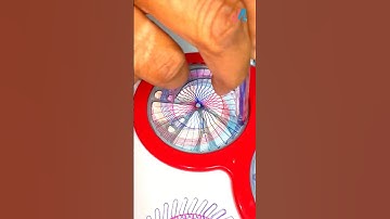 Relaxing Spirograph ASMR 🌈✨ #oddlysatisfying #shorts