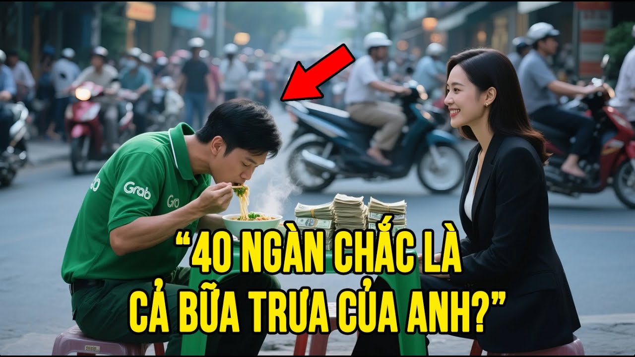 Tô Phở 40K Chưa Ăn Xong, Anh Xe Ôm Chết Lặng Khi Nữ Tỷ Phú Đưa Ra Hợp Đồng 50 Tỷ