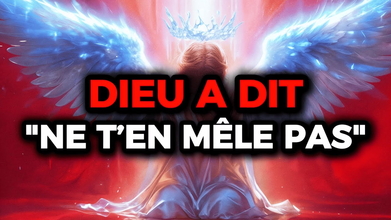 ÉLU, TU ES EN DANGER — CE PLAN DE DIEU VA TE SAUVER, N’ATTENDS PAS 🙌