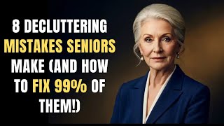 8 Decluttering Mistakes Seniors Make and How to fix 99% of them to create a clutter free!
