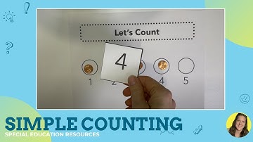 Simple Counting Video Model for Interactive Special Education Math Lesson