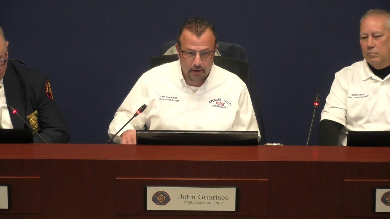 Spokane Valley Fire Department Regular Commissioners' Meeting