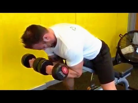 Dumbbell Spider Curl