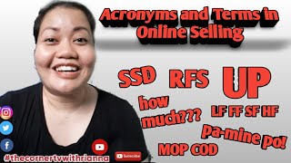 Common Acronyms in Online Selling