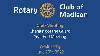 June 29, 2022 Changing of the Guard