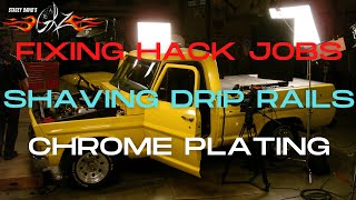Fixing Other People's Hack Jobs, Shaving Drip Rails, & Chrome Plating  Stacey David's Gearz S5 E12